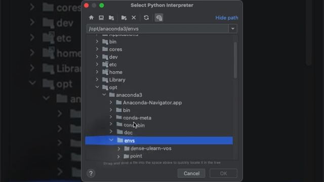 Pycharm - selecting conda environment смотреть онлайн
