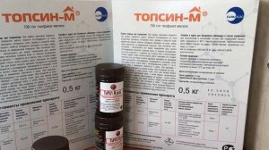 Топсин М — сильное и быстродействующее средство для защиты растений от болезней