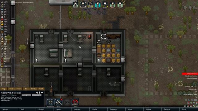 [32] RimWorld Rambo 1.0 - Old Base Abandoned - Mercs - Let's Play Nomadic Destruction! смотреть онлайн