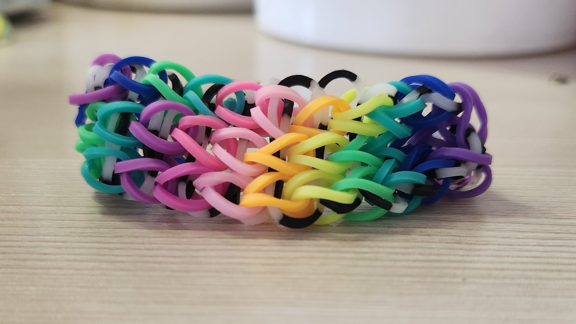 🌈Радужный браслет🌈на станке