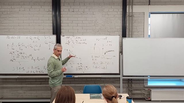 Термодинамика Л7. Второе начало термодинамики. Термодинамическое определение энтропии