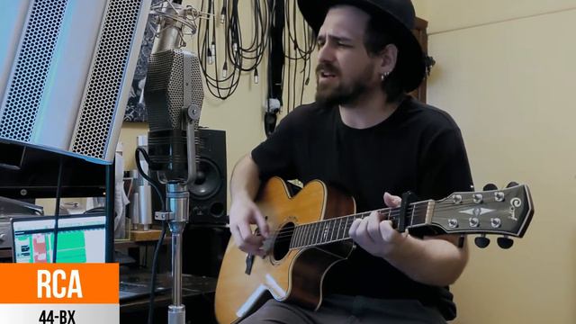 HOHM HR01 Vs RCA 44BX Ribbon Mic Shootout - Vocals & Acoustic Guitar смотреть онлайн