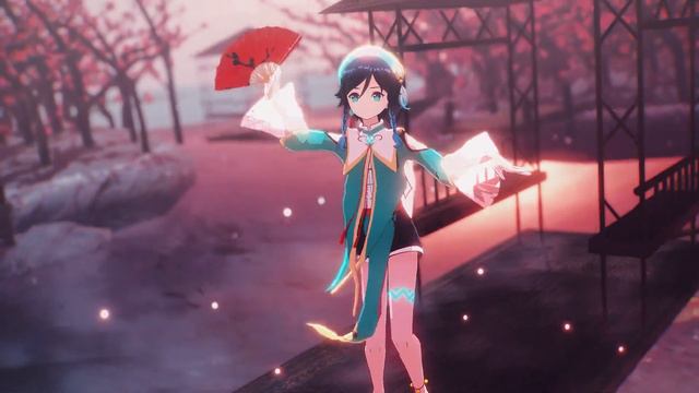 【MMD 原神 | Genshin Impact】寄明月 Moonlight Thoughts『Venti』(4K 60FPS) смотреть онлайн