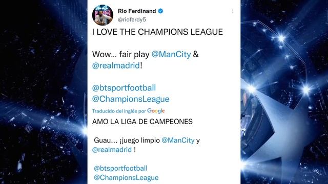 FOOTBALL PLAYERS REACT TO THRILLING MATCH MAN CITY vs REAL MADRID | Champions League Semi Finals смотреть онлайн
