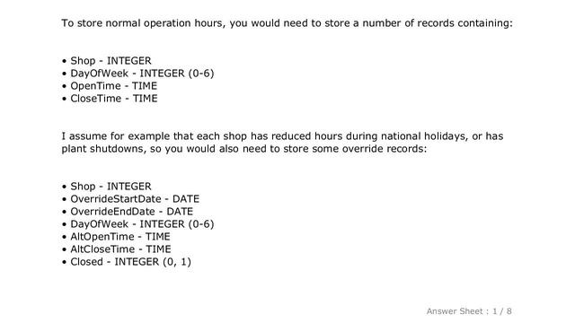 MySQL : Best way to store working hours and query it efficiently смотреть онлайн