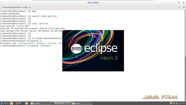 Eclipse Neon 3 Installation in Fedora 27 Workstation Cinnamon смотреть онлайн