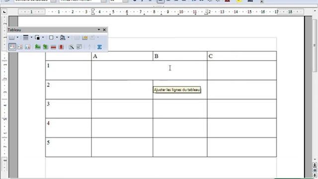 Utiliserer un tableau avec openoffice writer смотреть онлайн