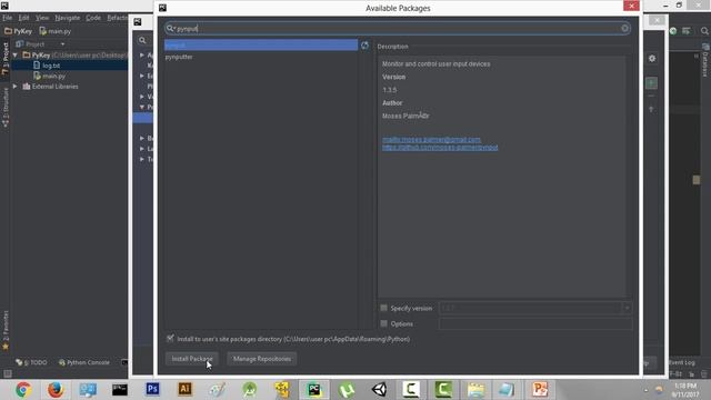 Python Keylogger Tutorial - 4 - Using Pynput Library смотреть онлайн