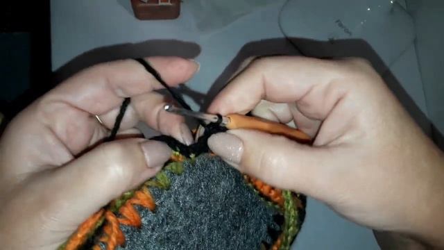 Домашние тапочки на подошве крючком. смотреть онлайн