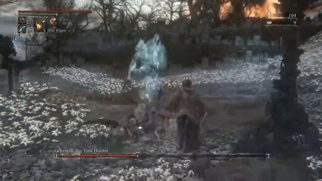 [Bloodborne] Gehrman the First Hunter Boss Fight смотреть онлайн