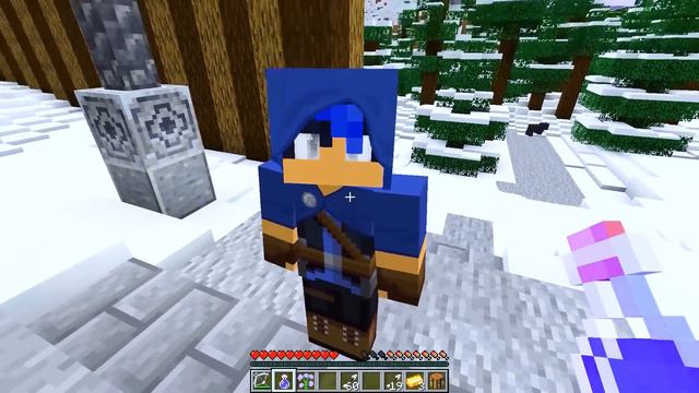 Playing as a WEREWOLF HUNTER in Minecraft! смотреть онлайн