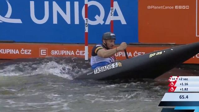 Sideris Tasiadis Germany Semi-Final / 2023 ICF Canoe-Kayak Slalom World Cup Prague Czech Republic смотреть онлайн