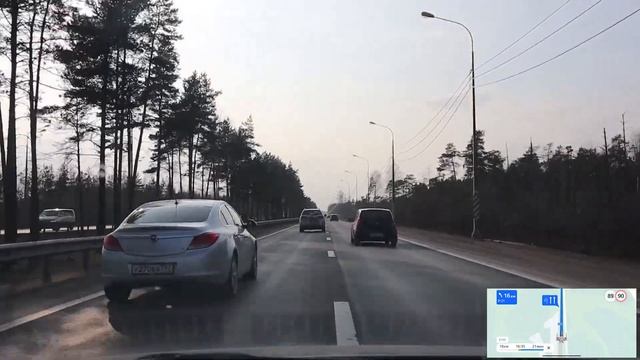 от КИРОВСКА до МЕГА ДЫБЕНКО по МУРМАНСКОМУ ШОССЕ на МАШИНЕ | Driving around Saint Petersburg смотреть онлайн