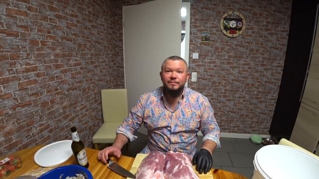 Готовимся к Новому году маринуем гуся,шашлык,пельмени, закупка пока 2022