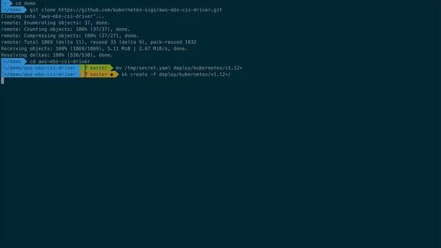 AWS EBS CSI Driver Demo смотреть онлайн