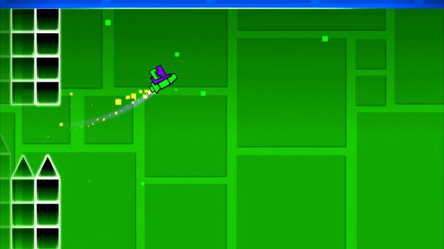 Нуб прошёл свою карту в Geometry Dash. смотреть онлайн