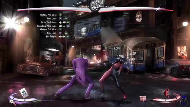 Injustice Combo Tutorial Coringa The Joker смотреть онлайн