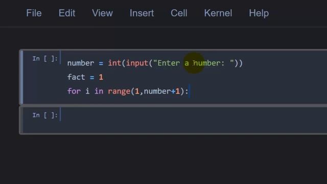 Factorial Program in Python | How to find factorial of number in #python смотреть онлайн