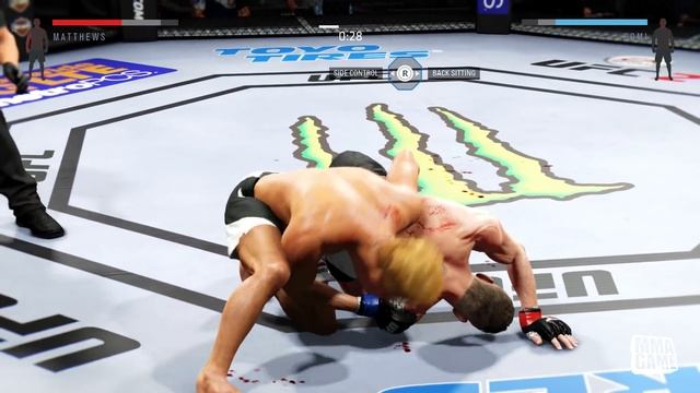 FIGHTING the #1 RANKED Player in EA Sports UFC 2! смотреть онлайн