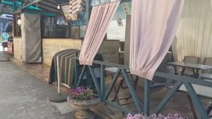 Дорога от отеля Гранд Афон к Водопаду. Новый Афон 2021