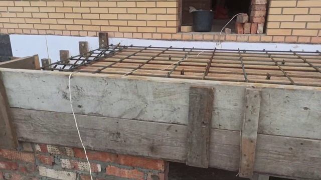 Опалубка под бетонное крыльцо. смотреть онлайн