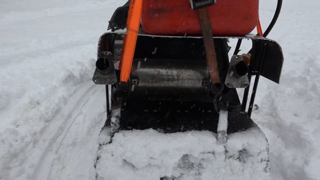 YAMAHA VK1000 4 cylinder 4 stroke first RIDE Modified Snowmobile. смотреть онлайн