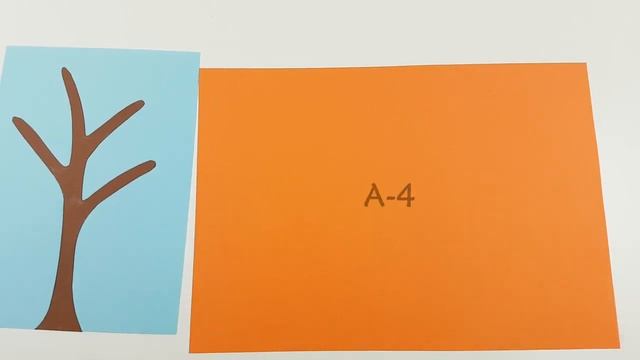 6 Объемная Аппликация Осеннее дерево ? Осенние поделки из бумаги своими руками Paper Autumn Tree DI