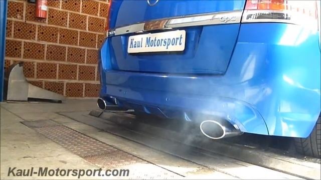 Kaul Motorsport - Zafira B OPC - Auspuffanlage Edelstahl 70mm смотреть онлайн