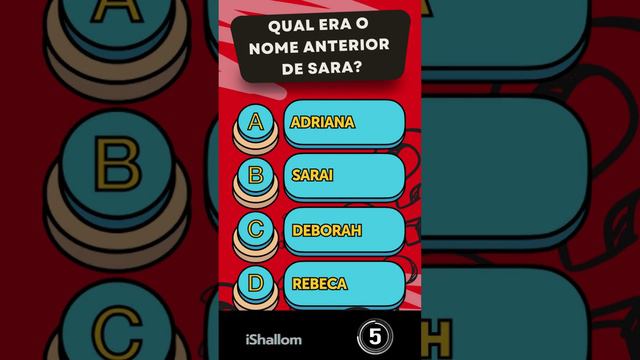 Quiz Bíblico Que nome Deus deu a essa mulher? #quiz #biblia #conhecimento смотреть онлайн