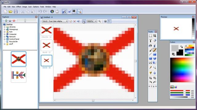 IcoFX Quick Tutorial смотреть онлайн