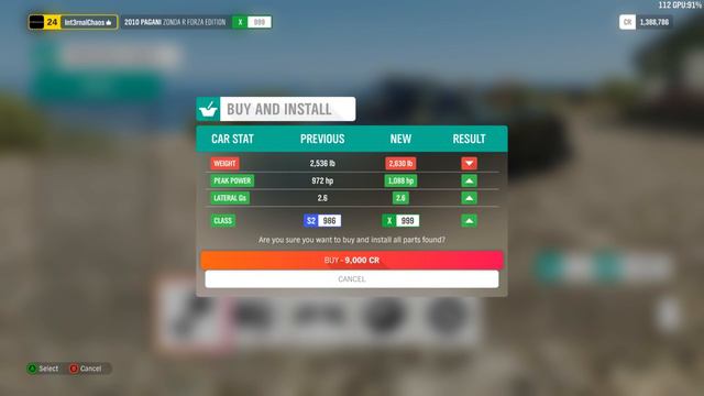 Forza Horizon 4 - 2010 Pagani Zonda R Forza Edition - Customize And Drive