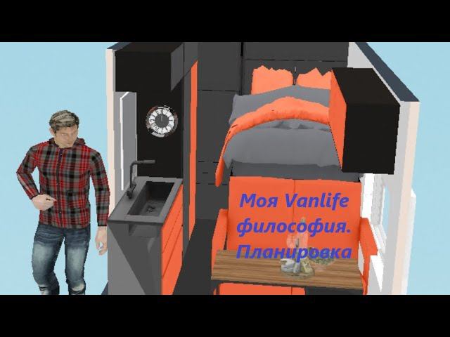 Моя Vanlife философия. Планировка смотреть онлайн