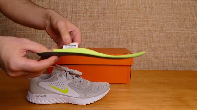 Nike Legend React Unboxing. AA1626-071. Vast Grey/Volt/White смотреть онлайн