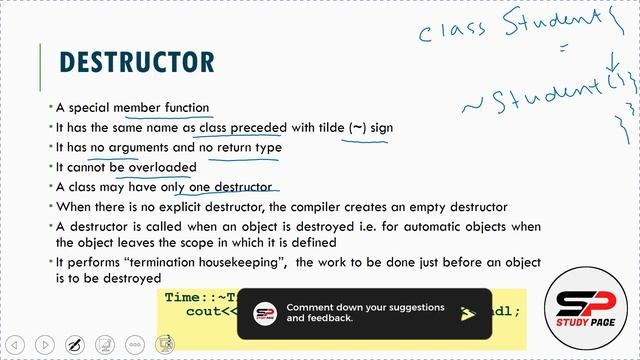 Lecture 4.6: Destructor смотреть онлайн