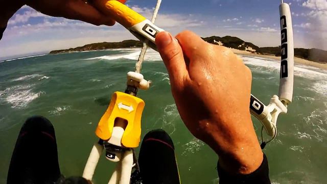 Nahoon Beach East London Kitesurf Session смотреть онлайн