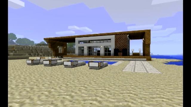 Minecraft - modern house design and modern texture pack with downloads. смотреть онлайн
