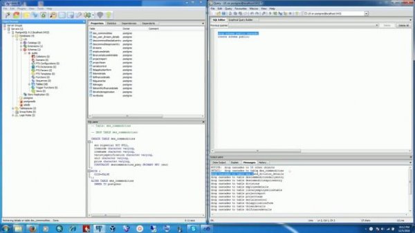 PostgreSQL - Drop all tables of a Database