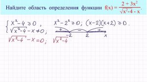 Область определения функции #10