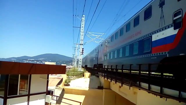 Эп-20 с двухэтажым поездом 102 москва-адлер смотреть онлайн