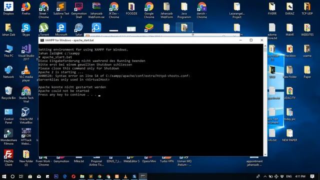 SOLVED | Error #Apache #Shutdown Unexpectedly in #xampp | Studio Tech Viral смотреть онлайн