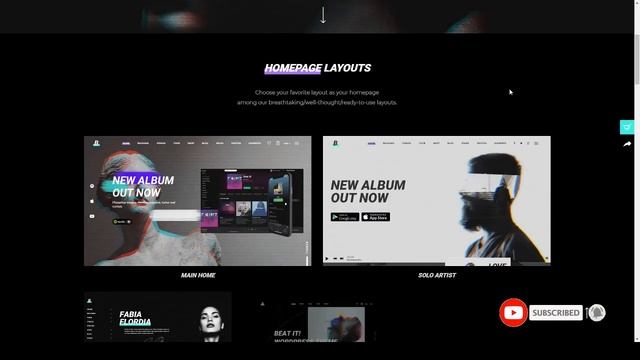 Beatit - A Modern Music WordPress Theme смотреть онлайн