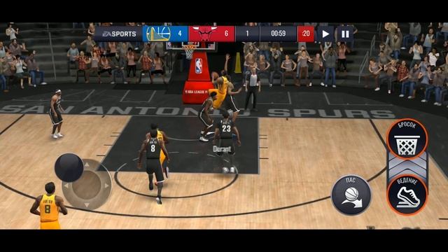 Играем в NBA Live Mobile #85 |Гандикап| смотреть онлайн