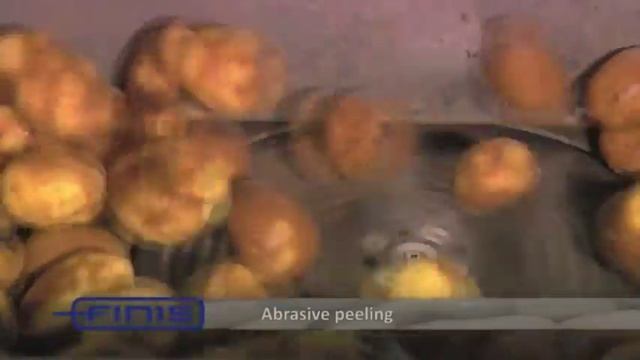 Potato knife peeler and abrasive peeler machine - BLADE - Finis || Eillert смотреть онлайн