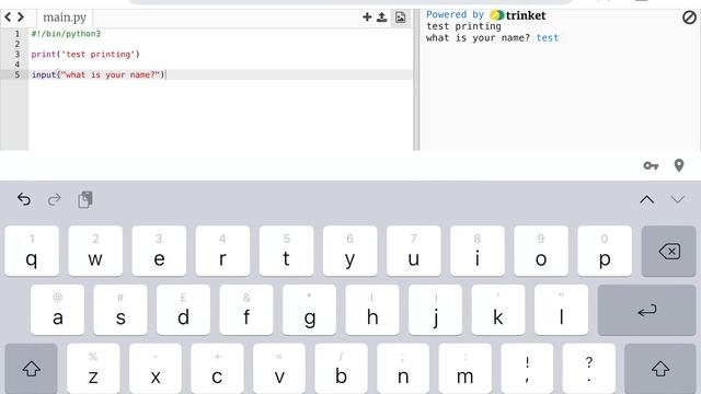Python basics on iPad смотреть онлайн