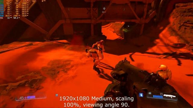 DOOM 2016 на слабом пк (on a weak pc). смотреть онлайн