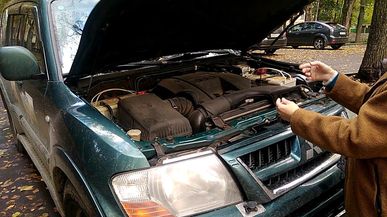 Газовые упоры капота для Pajero III смотреть онлайн