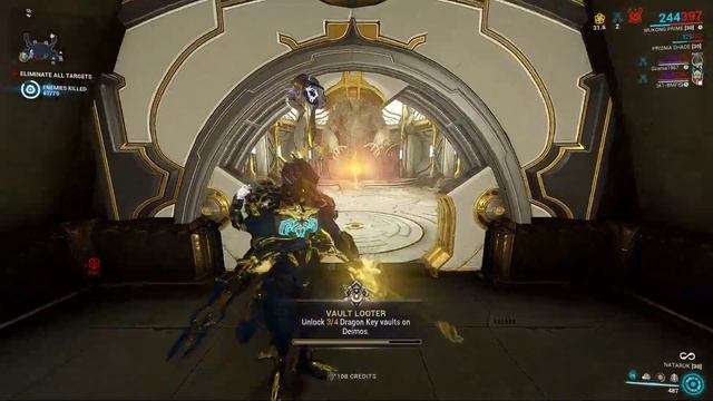 Warframe Unlock 4 Dragon Key Vaults on Deimos смотреть онлайн