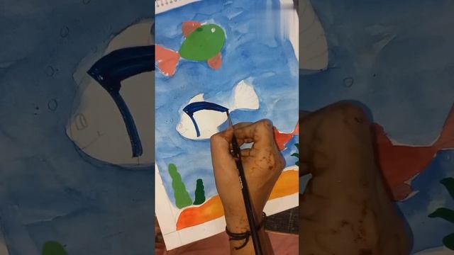?How to draw fish aquarium / fish aquarium simple/ fish aquarium easy for beginners & kids смотреть онлайн
