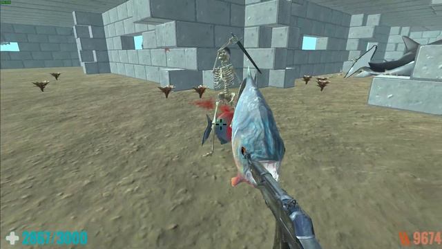 Survive in Under Water Dungeon - Fps perspective ! Animal Revolt Battle Simulator смотреть онлайн