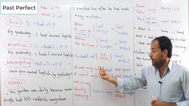 شرح زمن الماضي التام Past Perfect Tense + اختبار إلكتروني لتقييم مستواك e-test смотреть онлайн